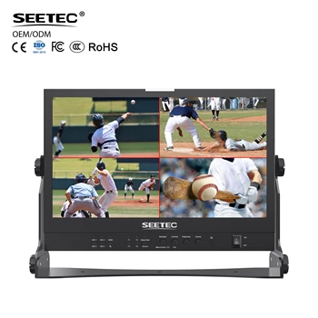 SEETEC ATEM156S Professional Broadcast LCD Monitor, 15.6 Inch IPS, Rec.709, 3D LUT, with Tally Light, ODM/OEM Service