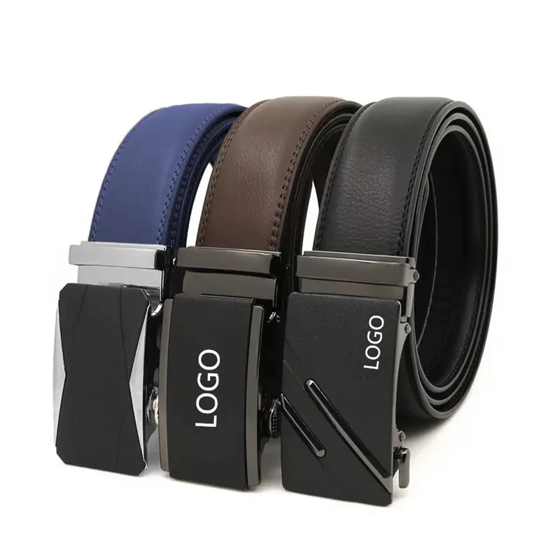StyleD,105cm Cintura Uomo Elegante Vera Pelle Con Fibbia Automatica Chiusura In Metallo Per Eventi Formali~p174876766 - Foto 13