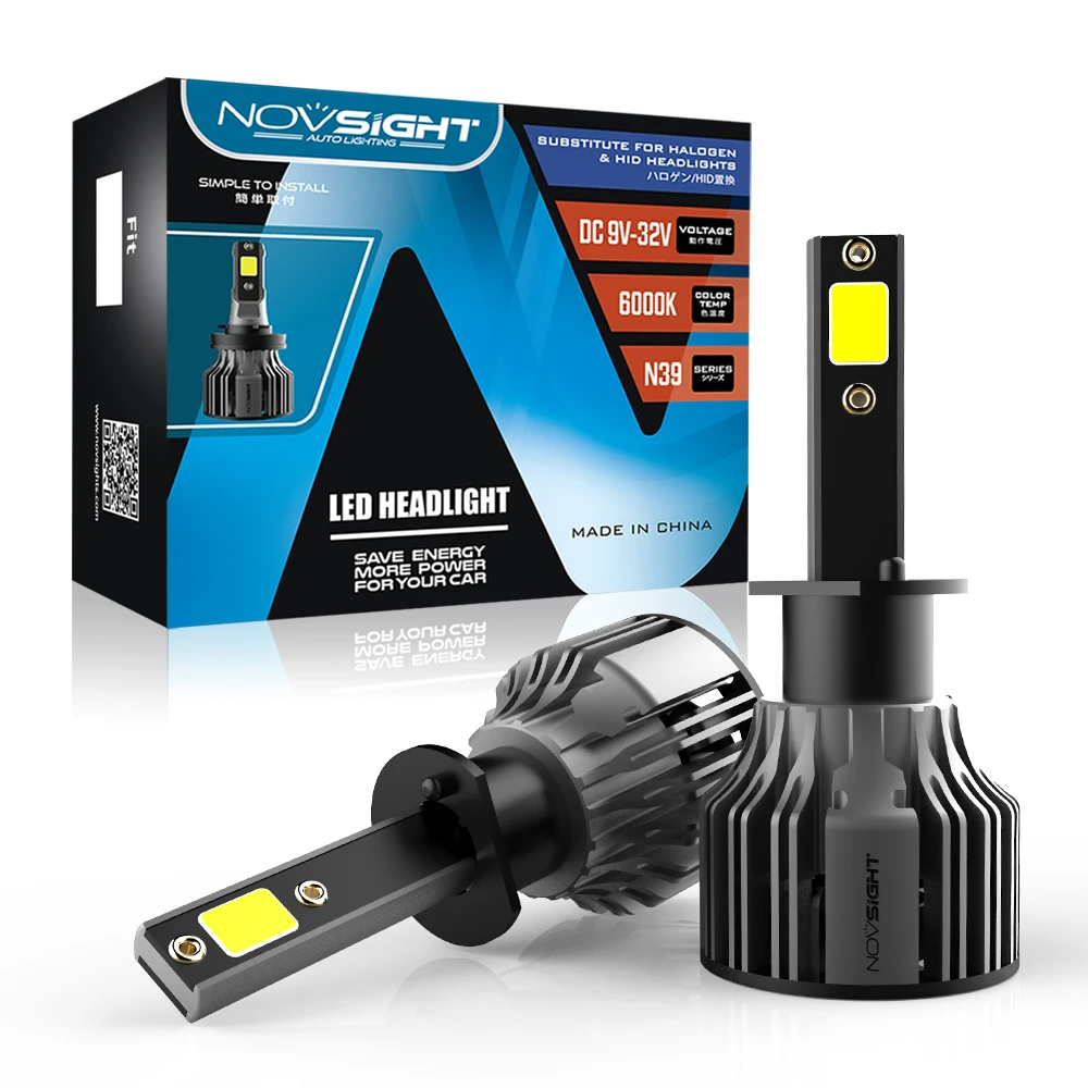 NOVSIGHT N39 72W LED Headlight - Bright, Waterproof, and Efficient