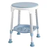 360 °   Silla de ducha con estante de almacenamiento