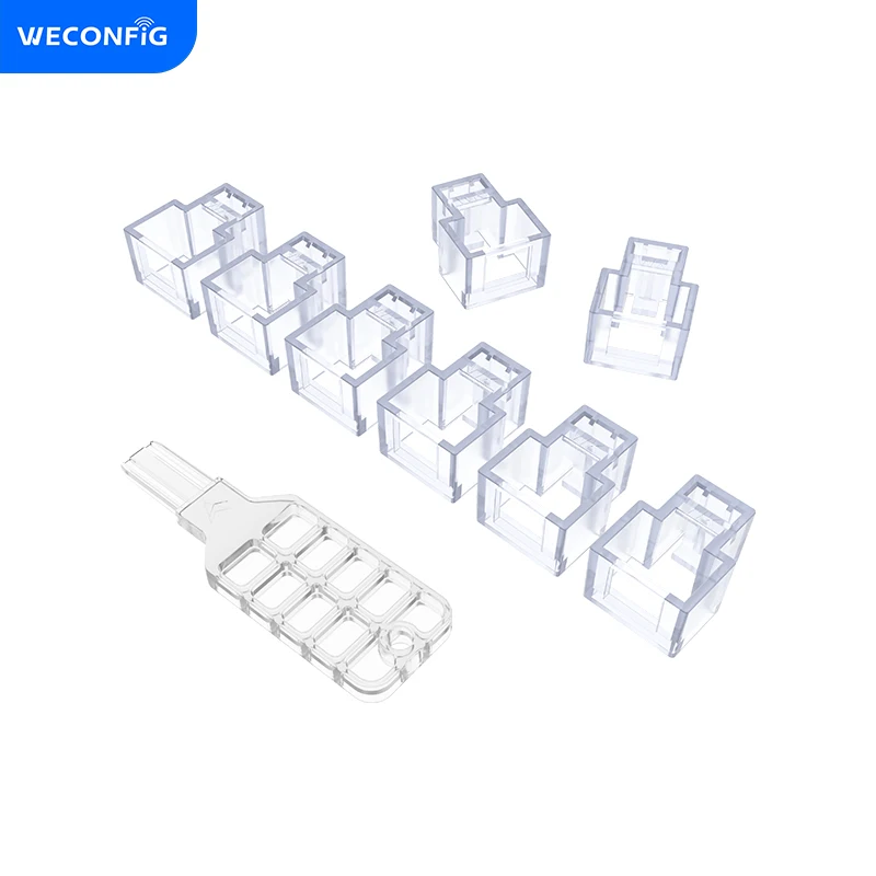 Rj45 Locking Clips,Rj45 Patch Cable Cord Security Cable Locks,Rj45 Connector Locks