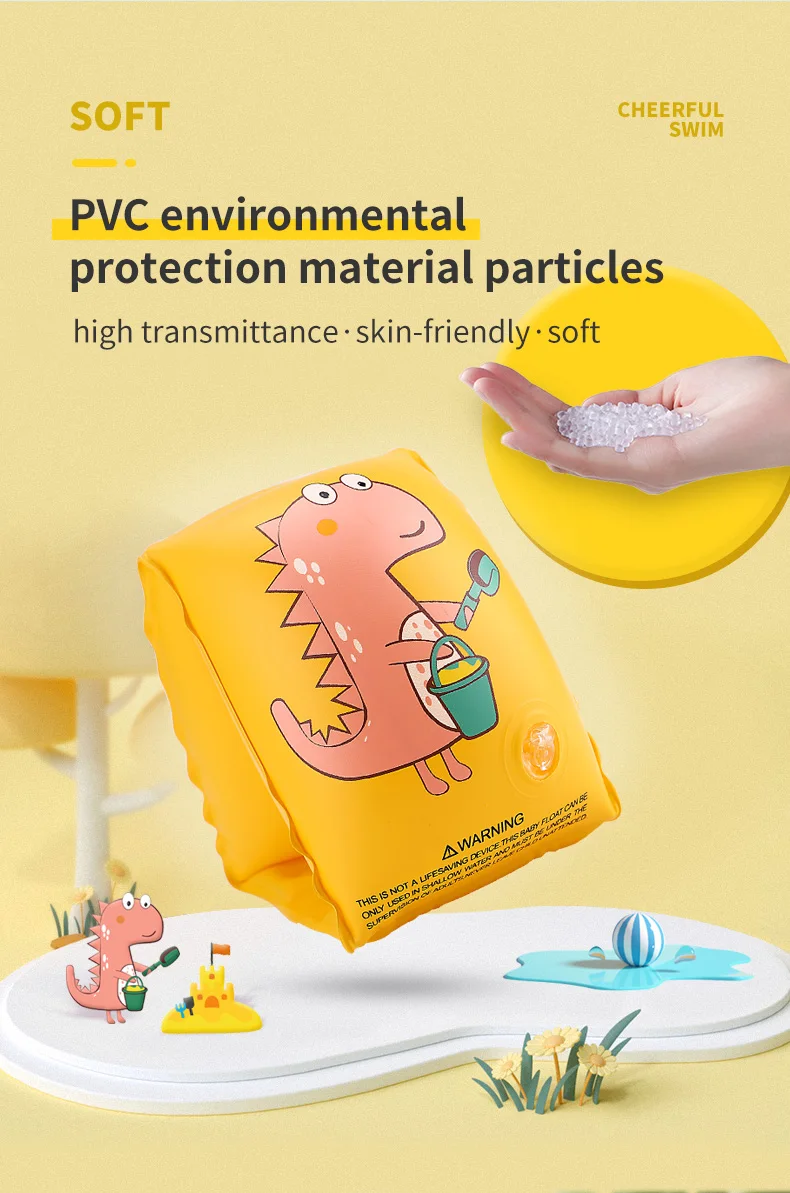 Swimbobo Fartory Custom New Child Swimming Rings Comfortable Good Looking Kids Arm Float Sleeve Ring Inflatable Baby Arm Ring