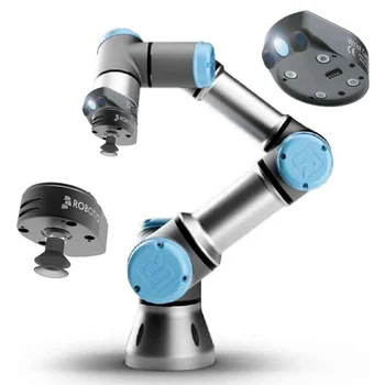 URユニバーサルロボット UR3 コボットロボット、RobotiQグリッパーと 