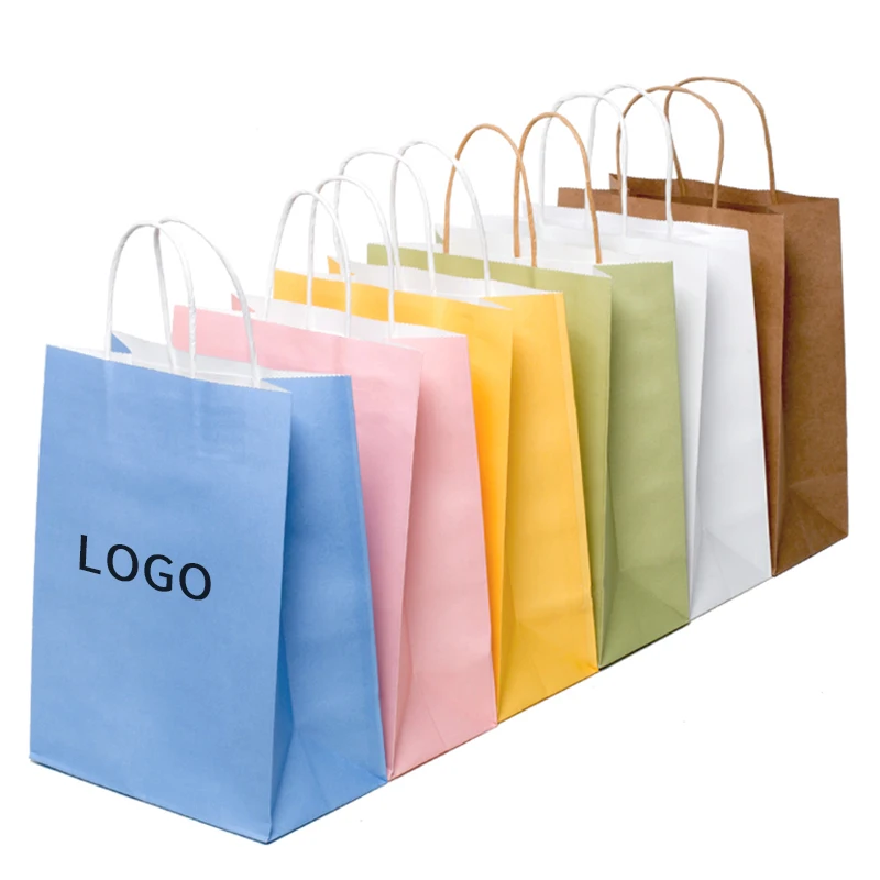 Paper Bags, Custom Paper Bags with Handles Wholesale