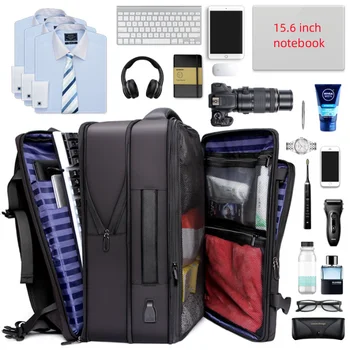Large Capacity Travel Backpack Bag Multifunctional Men's Business ...