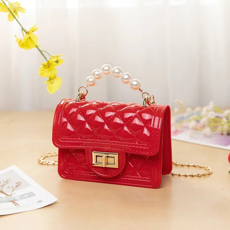 Buy Red Jelly Purse Red Jelly Bag Red Shoulder Bag Red Bag Online