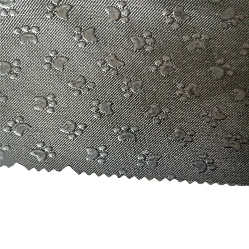 Wholesale Polyester fabric with anti slip paw grips non-slip fabric for mat From m.alibaba.com
