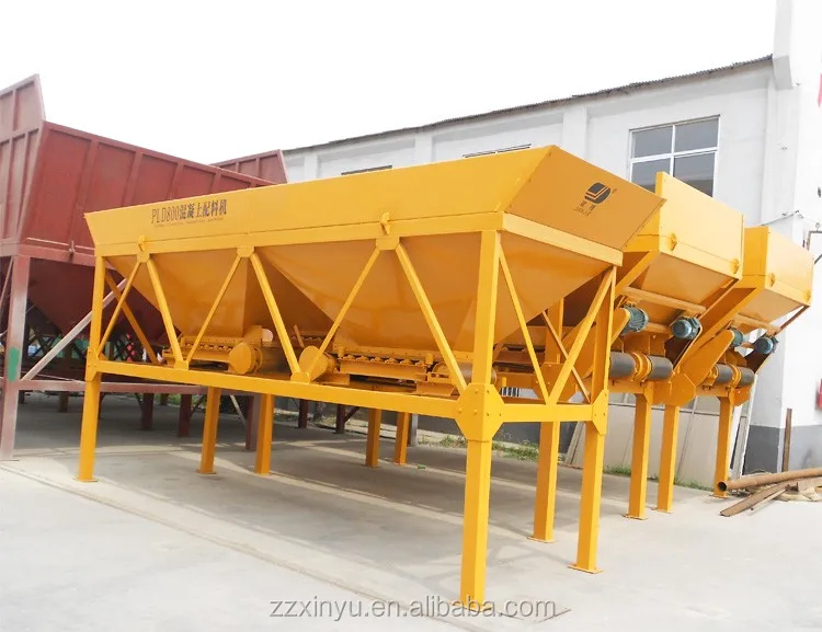 Aggregate Batching Machine PLD1600 with 3 Hoppers