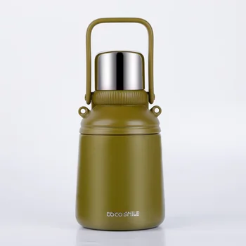 New Sport Outdoor Thermal Jug Ready Custom Insulated Jug With Handle Wholesale 1L Stainless Steel Thermal Jug
