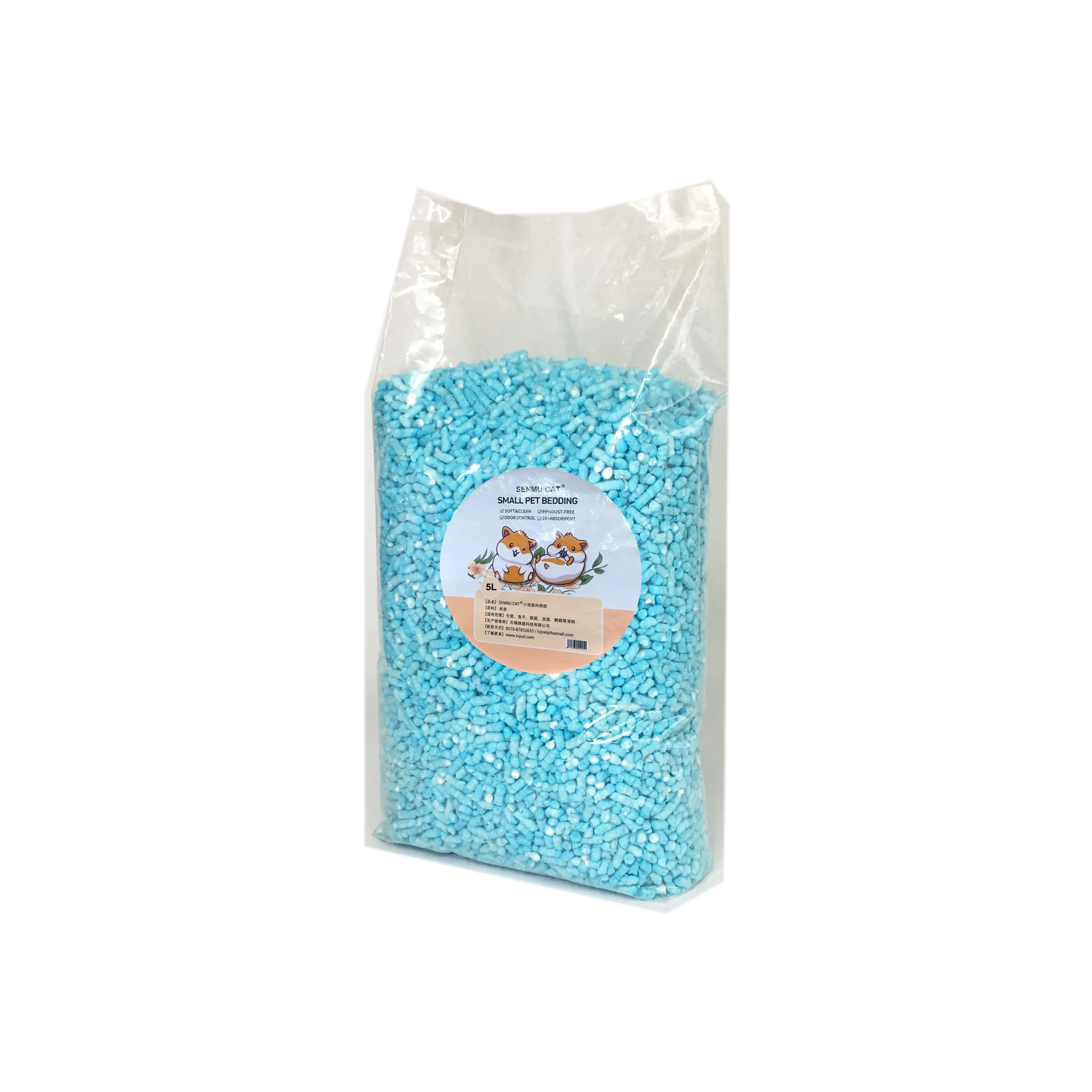 Small Animal Bedding Hamster Paper Pet House Cleaning Product Small Pet Bedding Paper Pellet