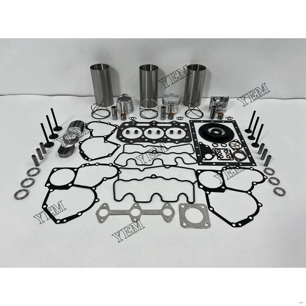 403C-11 Overhaul Kit With Cylinder Gaskets Piston Rings Liner Bearing Valves for Perkins Agricultural Spare Parts