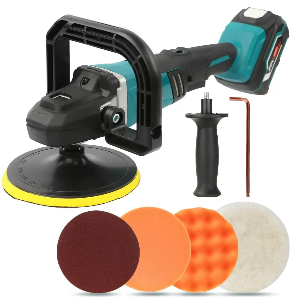 Auto Detailing 800 to 2300RPM Adjustable Speed 180MM Polishing Tools Electric Car Machines