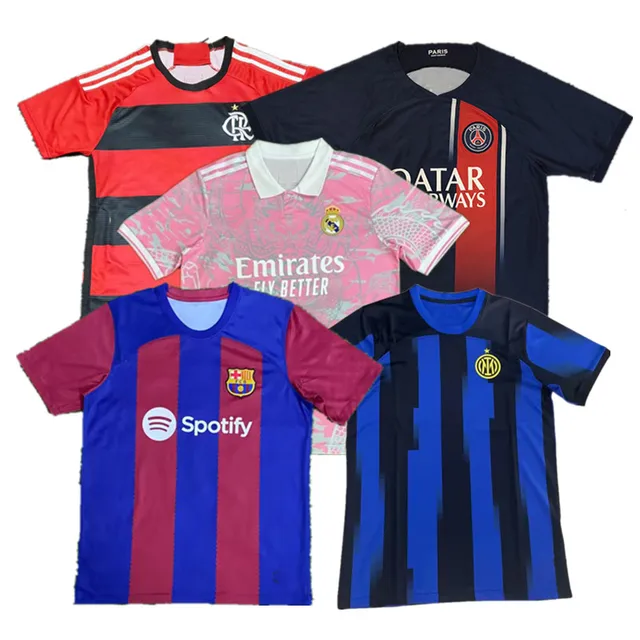 Soccer Uniform Jersey Wear Football  T-shirt Sublimation Printing Quality Custom retro Football Shirts Soccer Football Jersey