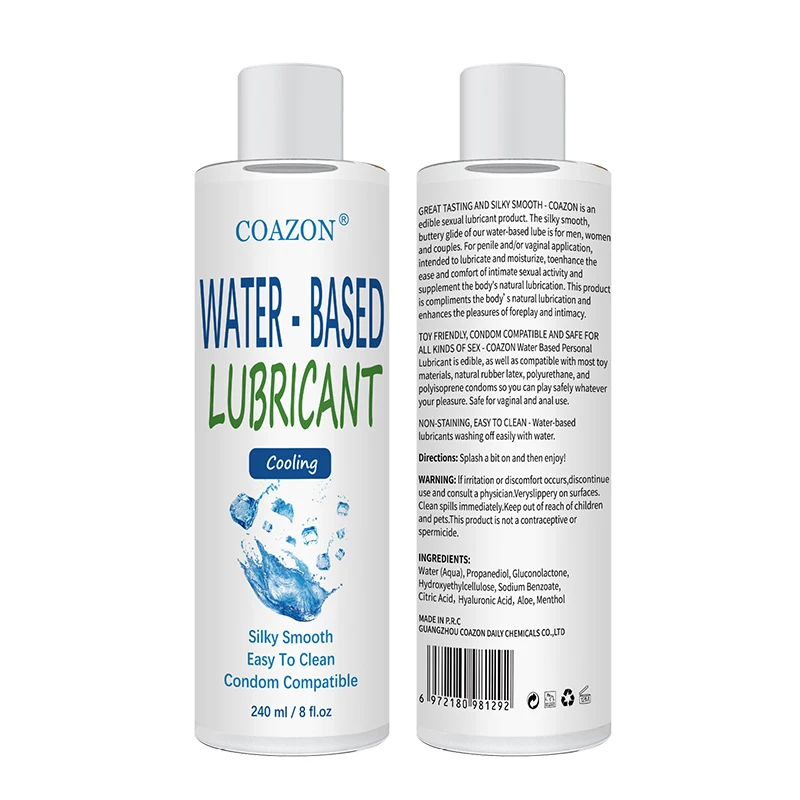 Lube Life Water-Based Toy Lubricant, Toy-Safe Lube for Men, Women and Couples, Non-Staining, 8 fl oz
