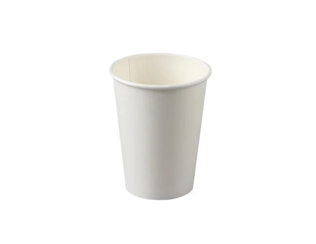 Best-selling Premium Blank-unprinted Single Wall Paper Coffee Cup for Hot Beverage Vending in Convenience Stores factory