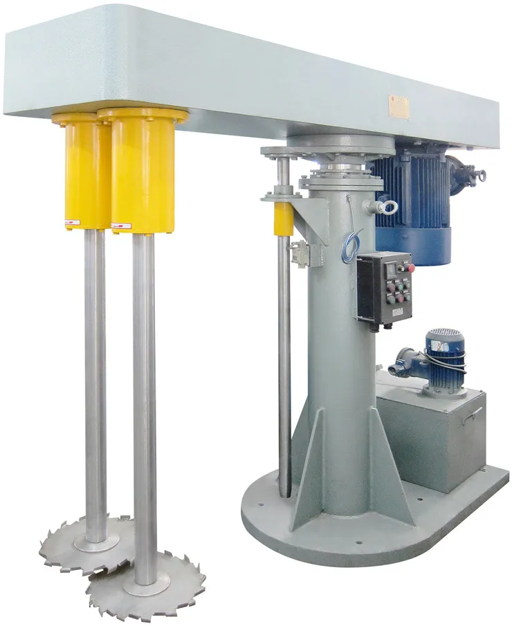 High-Speed Hydraulic Lift Dispersion Equipment Double-Axis New Paint Agitator Mixer Machine Coating Milling Ti Gear Bearing