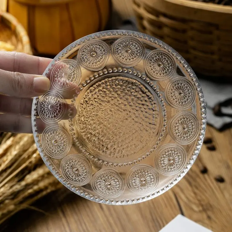 Набор 2 винтажных переливающихся стеклянных кружек с тиснением чашка для чая 14 унций Классическая прочная водная вечеринка индивидуальным логотипом подарки