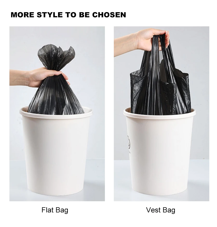 High Quality Disposable Plastic Custom Printed Plastic Trash Cheap