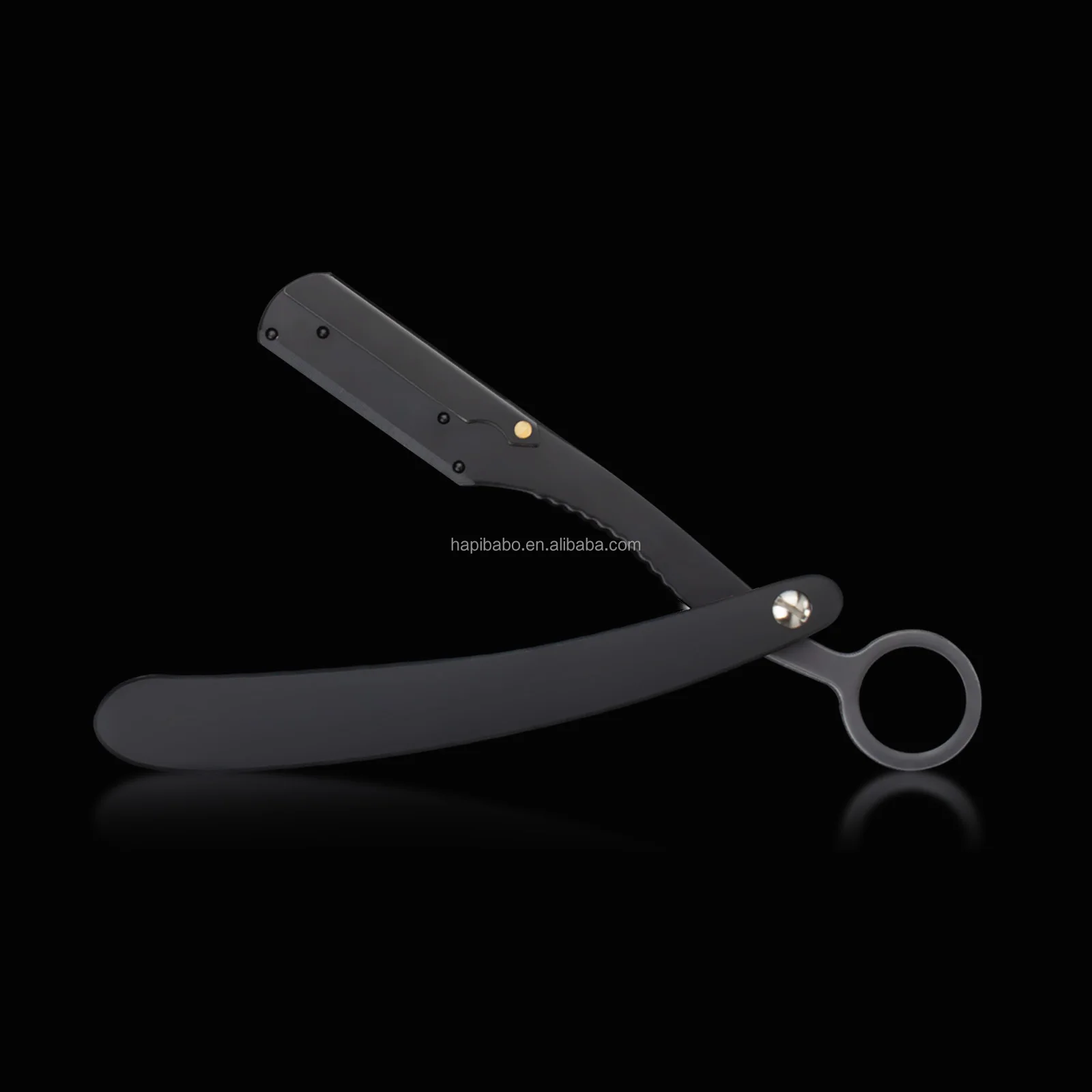 3 Ring Razor Salon Tools Classic Razor Holder Barber Shaving Finger Ring Razors for ...