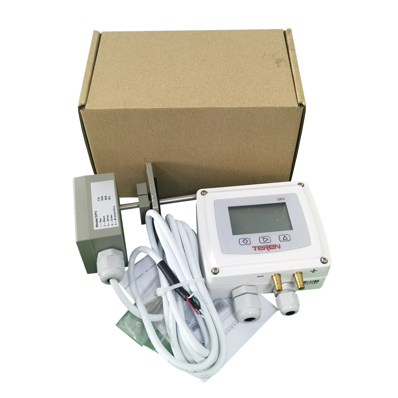 Airflow Velocity Volume Transmitter Air Velocity and Differential  Pressure Transmitter
