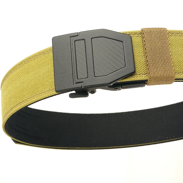 Heavy Duty Durable Metal Buckle  Hunting Nylon 1.5'' EDC Shooting  Gun Belt Men Nylon Concealed Carry Gun Belt