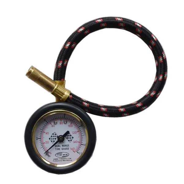A128 Best Tire Inflator with Gauge Low Pressure Tire Gauge