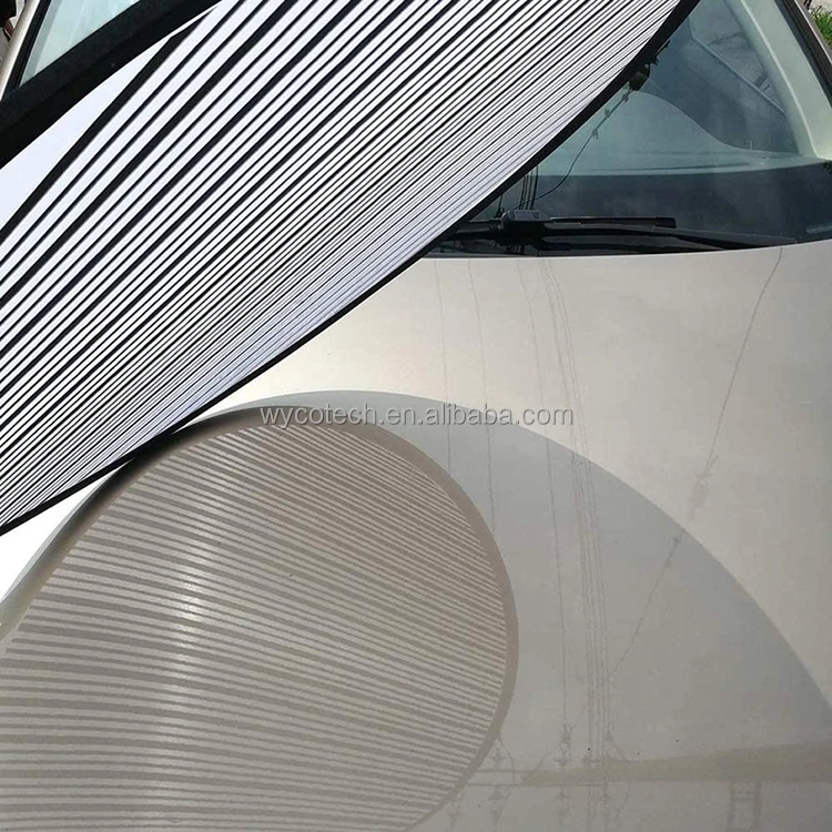 Lavagna Riflettente Per Ammaccature Auto - 80cm, Pieghevole, Con Tasca, Per Riparazioni Carrozzeria - Foto 6