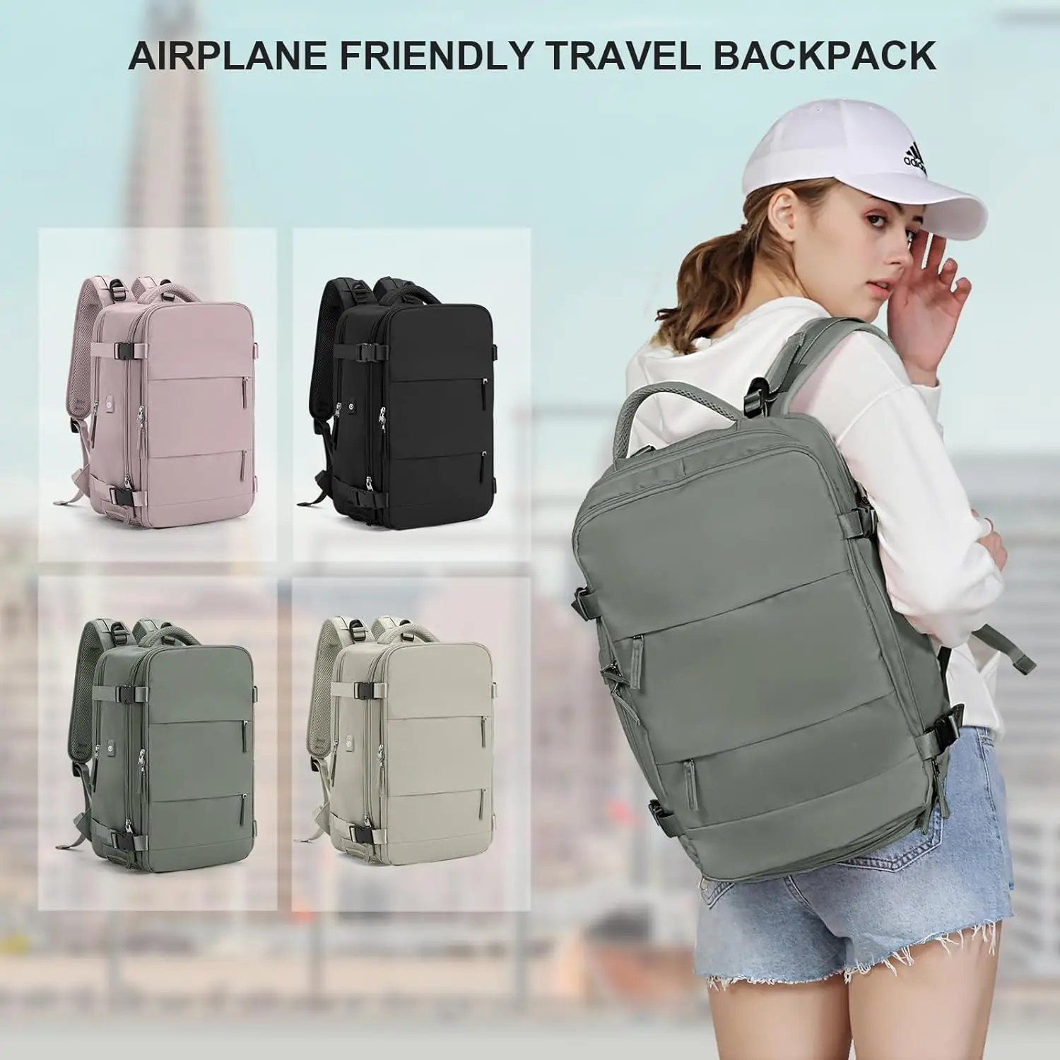 Large Travel Backpack Women, Carry On Backpack Men,Hiking Backpack Travel Bag DAKIMOE Large Travel Backpack For Women Men Laptop Bag Airline  Approved Carry On Backpacks Waterproof Anti Theft Gym Bags Hiking Flight  Approved Luggage Cas Hiking Backpack