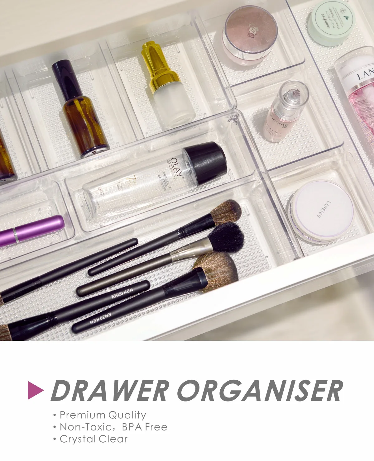 Уникальной формы применимо Экономия пространства более четкие stackablen холодильник для хранения