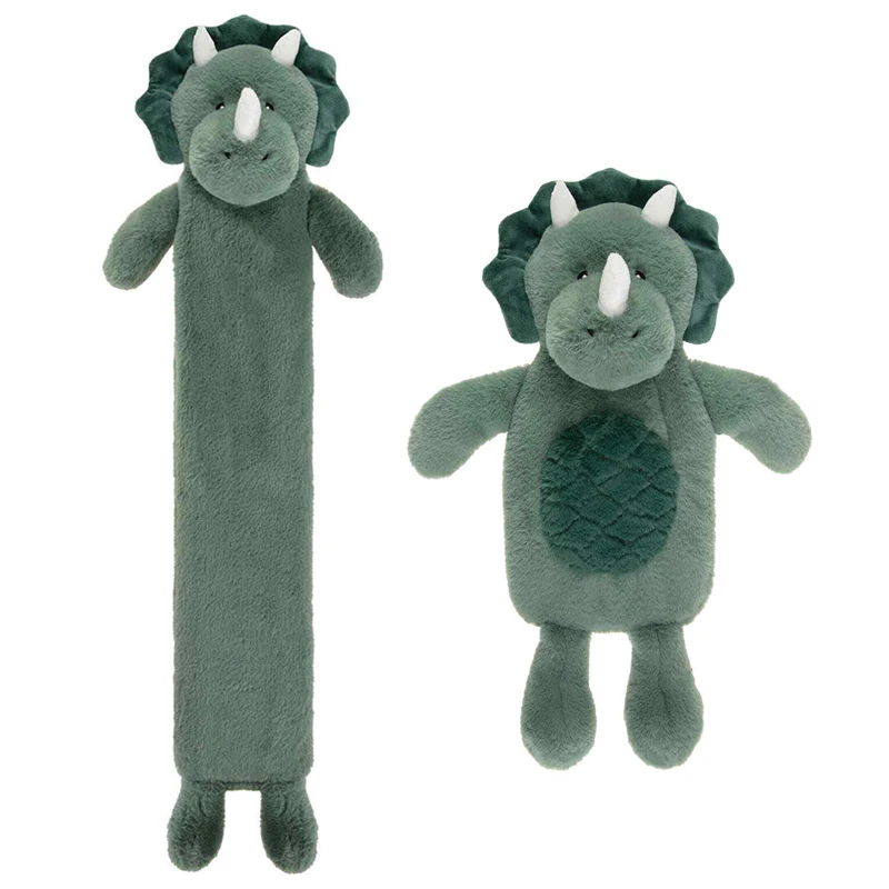 best selling extra long rubber hot water bottle mini 1000ml hot water bag with animal cover manufacture