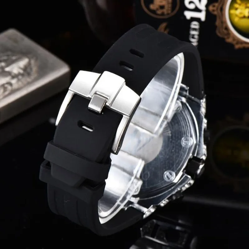Iced Out Watch for Men Luxury Diamond Gold Men Bling Hip Hop Fashion Jewelry