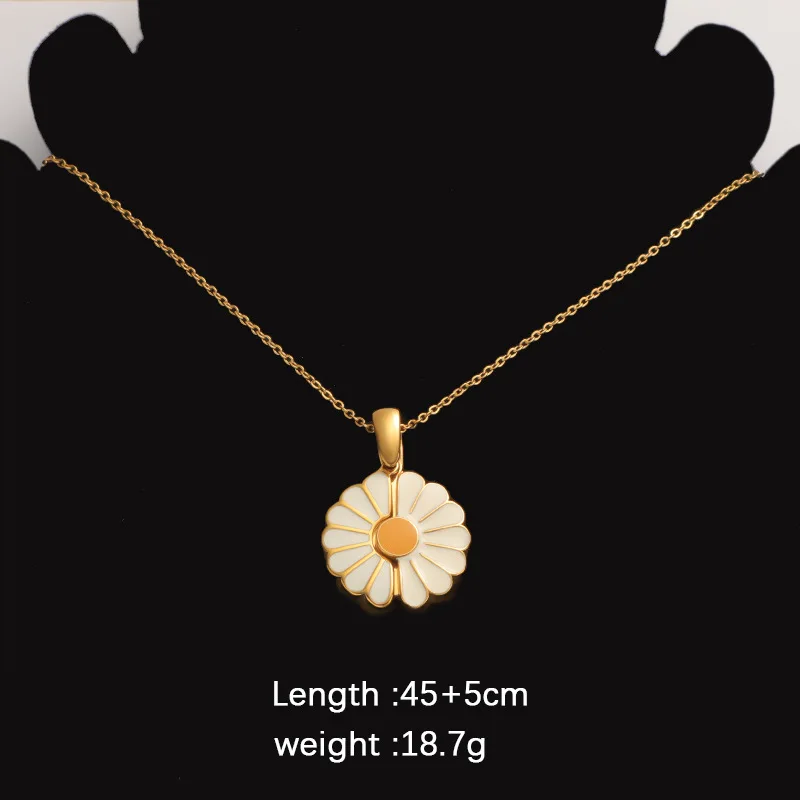 Personalized Flower Necklace