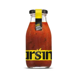 Italian Chilli Sauce Arrabbiata with Tomato and Hot Pepper 250 ml Bottle