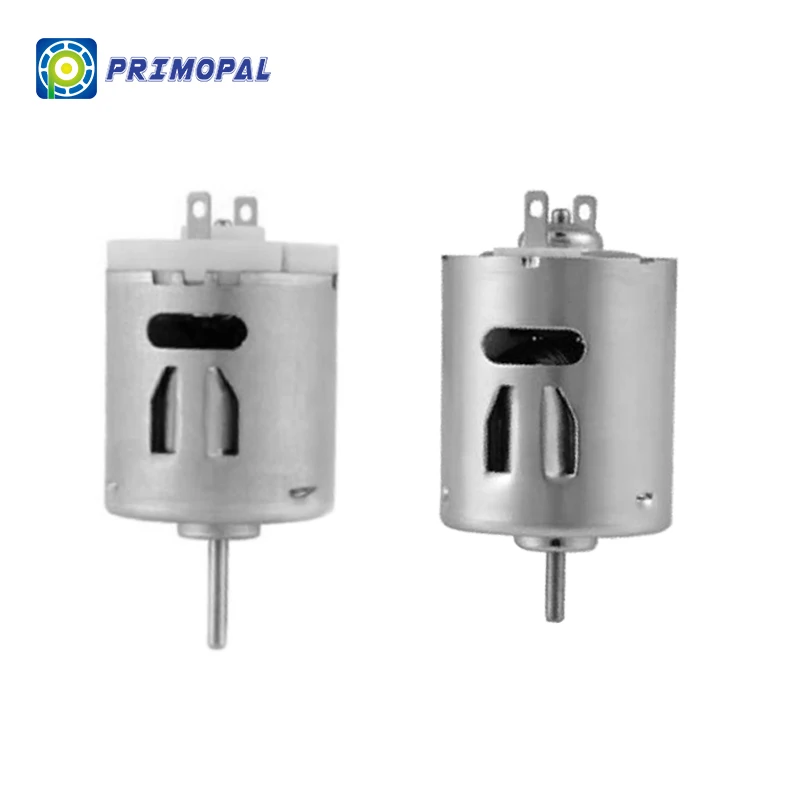 PrimoPal Customized IE1 3V 6V 9V 12V 24V 36V RS 360 365 370 380 385 390 395 Brush Dc Motor