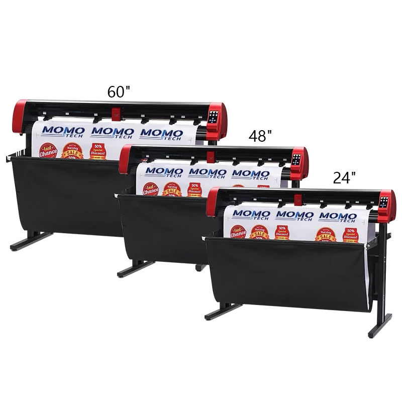 720MM Cutter Printer with Contour Cut Function 24 Inch Architectural & Garment Plotter Stand Vinyl Cutter for Various Usages