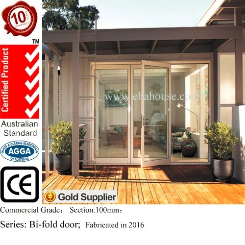 Stacking Sliding Glass Doors Folding Partition Wall Frameless Sliding Folding Glass Door Double Pane Sliding Glass Door AS2047