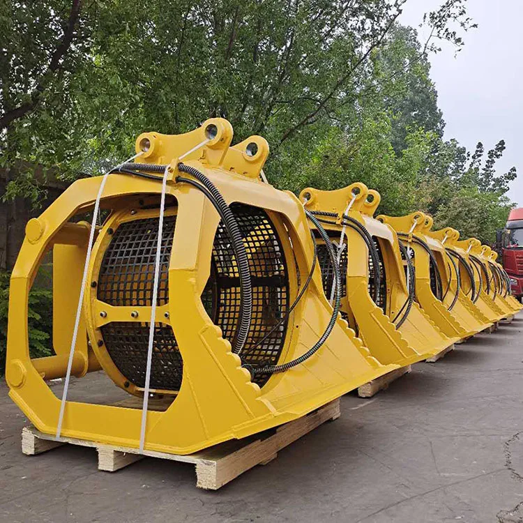 GEB Rotary Screening BUCKET Loader Screener Bucket MSB16 Loader Sieve Bucket for 5T 8T Loader
