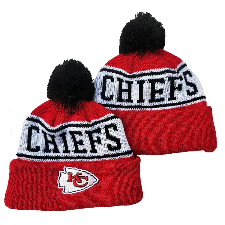 Kansas City Chiefs Beanies, Chiefs Knit Hat, Beanie