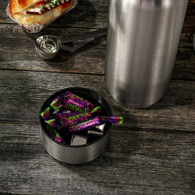 Diversion Safe Water Bottle Stainless Steel Tumbler With Vacuum And