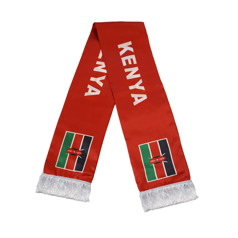 New Product Kenya Characteristic Scarves for Fan and Follower Club