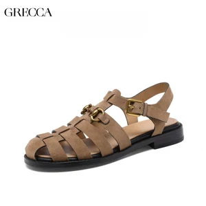 Luxury High Quality Flat Heeled Sandals for Women Comfortable and Easy to Wear Soft and Fashion Trend Features