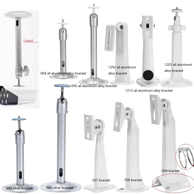 Hot Sale Outdoor Metal CCTV Camera Bracket and Cctv Hoop Mounting Bracket  and Mount Bracket for Camera