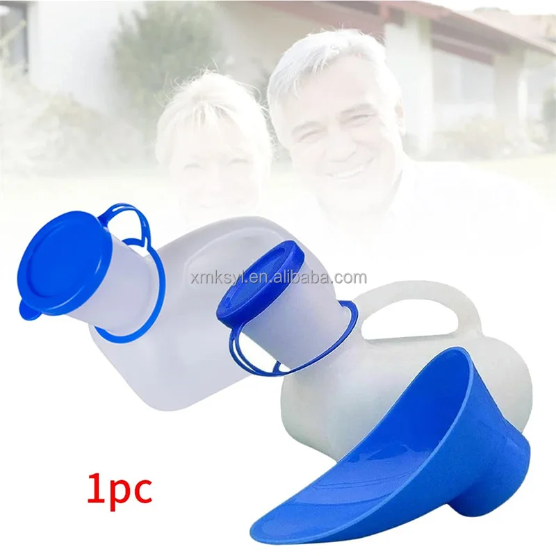 Daily Aids Portable Plastic Urinal with Cover Home Travel Pee Bottle Male Potty for Men Rehabilitation Therapy Supplies details