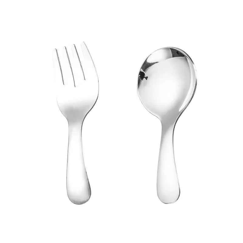 Portable Stainless Steel Spoon Fork Set with Travel Case for Lunch Box Camping School Outdoor Cutlery Set