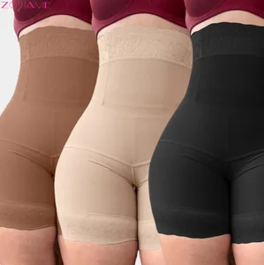 Trendy Slimming Spaghetti Strap Lace High-Waist Butt-Lifting Tummy Control Fajas Colombians Shaper Body Shape for Women