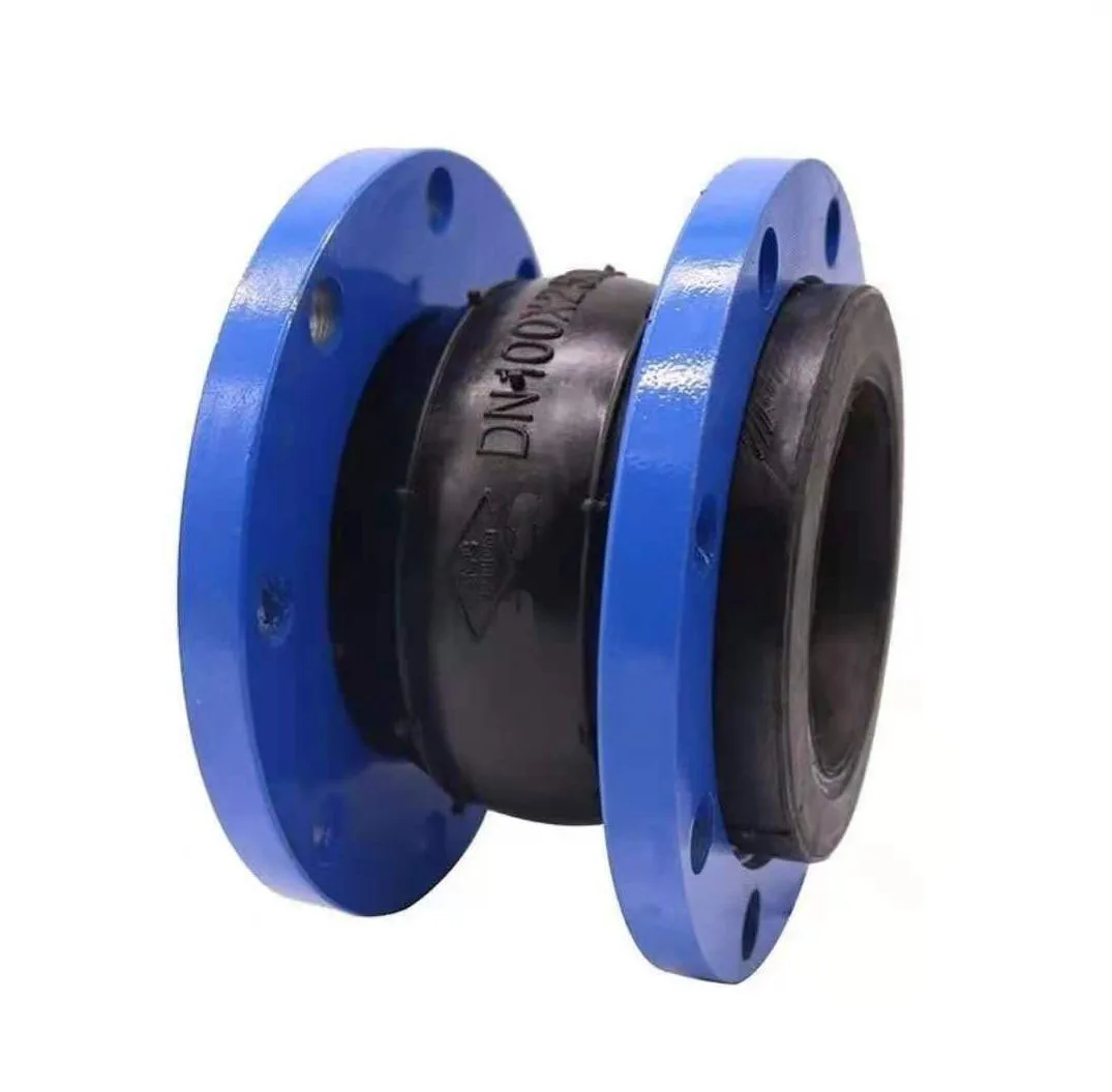 Dn300 Pn16 Ansi Flexible Rubber Coupling With Epdm Nbr Rubber Expansion Bellows Joint For