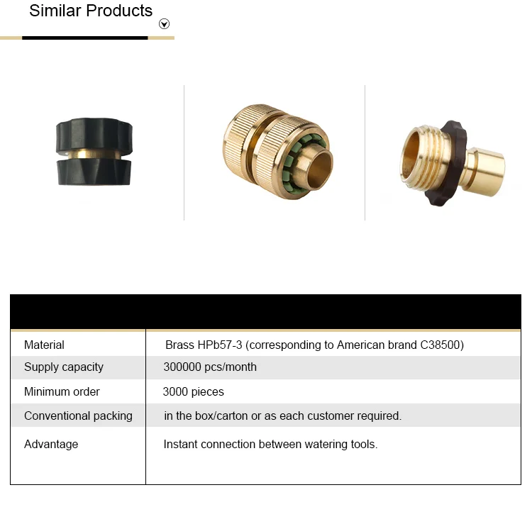Garden Brass Female Quick Rotating Connect Hose Connector Buy Quick
