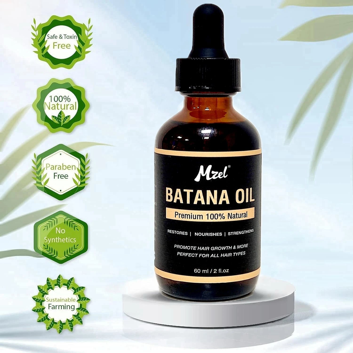 100% Natural Organic Batana Oil For Promotes Hair Wellness For Men ...