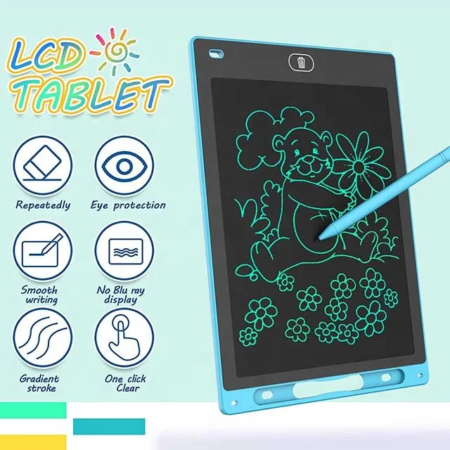 10 Inch LCD Writing Tablet Electronic Writing Pad Digital Kids Digital Drawing Board  Digit Write Tablet Memo Pad