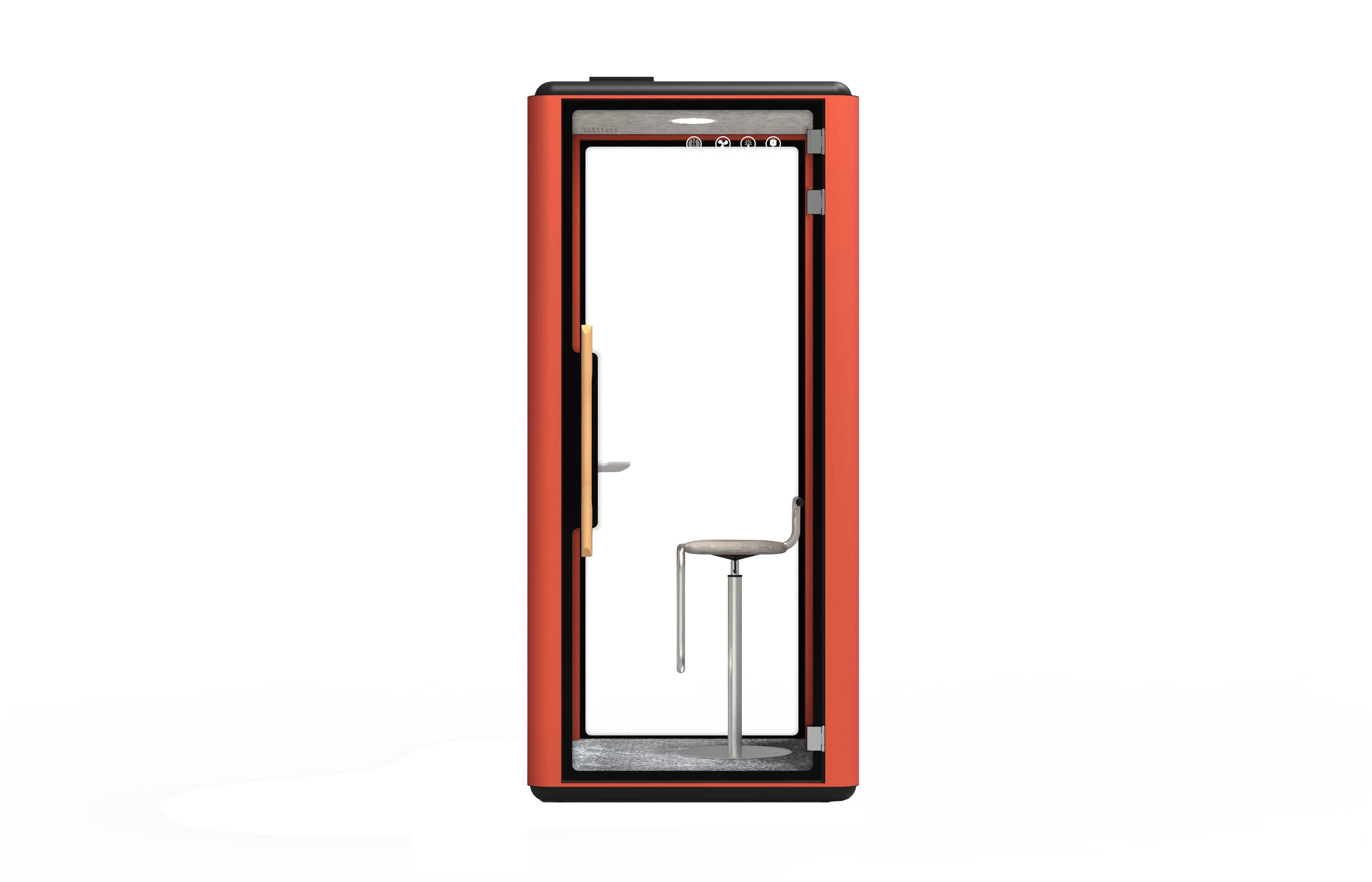 2025 Factory Wholesale Modern Luxury Leisure Booth Small Medium Large Private Pods Aluminum Alloy Soundproof And Movable 8